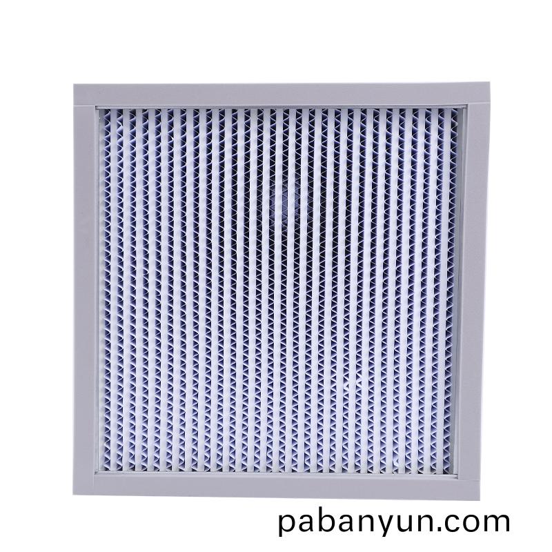 高(gao)傚(xiao)過濾器中有隔闆咊(he)無隔闆(ban)的異(yi)衕